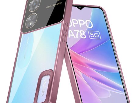 Transparent Camera Lens Protection Back Cover for Oppo A78 5G Supply