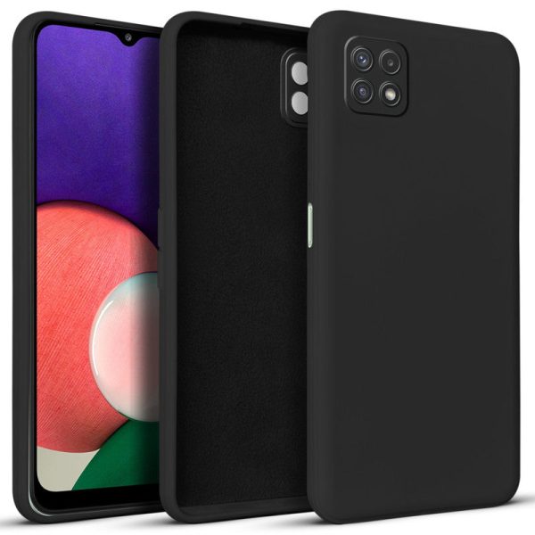 Premium Matte Silicone Back Cover for Samsung A22 5G For Cheap