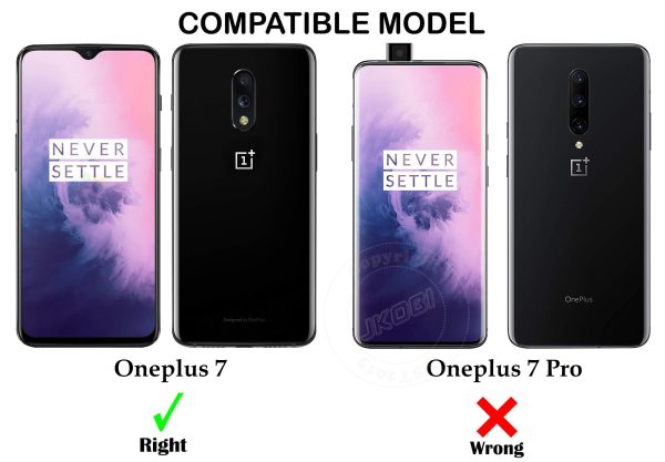 For OnePlus 7 Back Cover Case (Silicone Crystal Clear | Pure Camera Protection | Soft and Flexible for Charger and Headphone sockets | Shockproof Bumpers) Hot on Sale