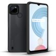 Translucent Matte Back Case Cover for Realme C21y | Realme C25y | Anti-Slip Back | Smooth Sides Soft -Black Online Sale