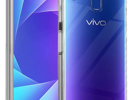 For Vivo Y95 | Vivo Y93 | Vivo Y91 Back Cover Case (Silicone Crystal Clear | Pure Camera Protection | Soft and Flexible for Charger and Headphone sockets | Shockproof Bumpers | Transparent) Fashion