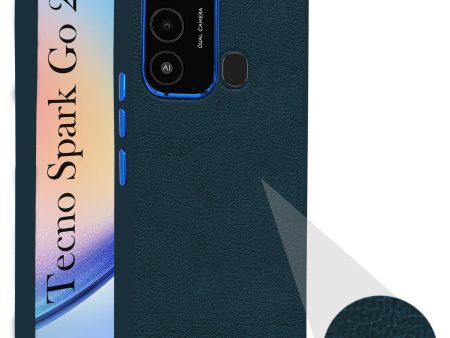 For Tecno Spark Go 2022 Back Cover Case (Minimalist Professional Leather | Shockproof Metal Camera Protection) Online now