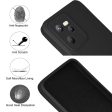 For Realme C35 Back Cover Case (Matte Finish Silicone with Fiber Cloth) Online Sale