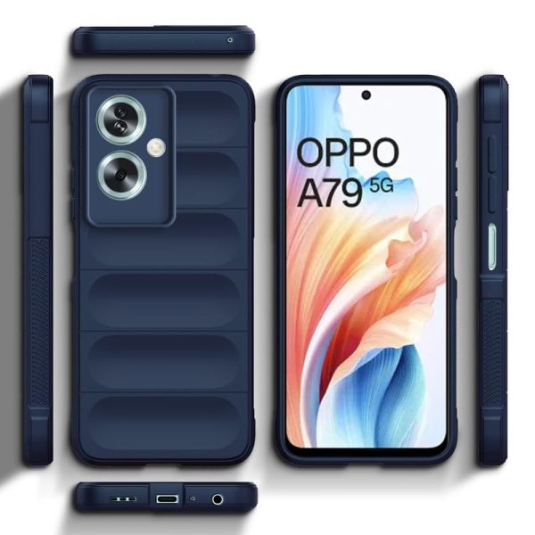 Liquid Silicone Case for Oppo A79 5G | Comfort Grip Soft Touch Matte TPU Online Sale