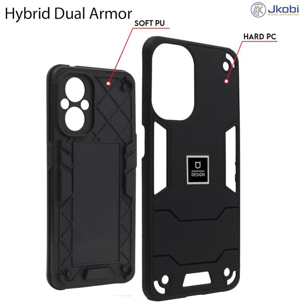 For Vivo Y11s Back Cover Case (Lightweight Hybrid Armor Shockproof Polycarbonate) For Discount