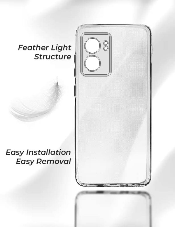 For Oppo A77 4G | Oppo A77s Back Cover Case (Silicone Crystal Clear | Pure Camera Protection | Soft and Flexible for Charger and Headphone sockets | Shockproof Bumpers | Transparent) For Discount