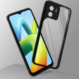 For Xiaomi Redmi A1 Plus | A2 Plus Back Cover Case (PC - Crystal Clear | Flexible Glass Back | Camera Protection | Airbag Shockproof Grip) Online Hot Sale