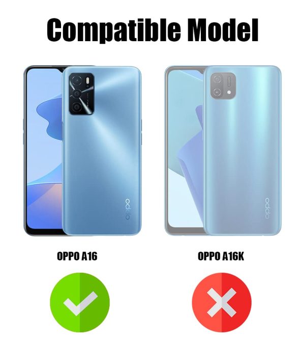 For Oppo A16 Back Cover Case (Silicone Crystal Clear | Pure Camera Protection | Soft and Flexible for Charger and Headphone sockets | Shockproof Bumpers) on Sale