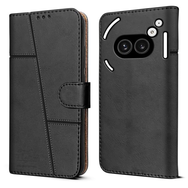 For Nothing Phone 2A 5G Flip Cover Case (Stitched Leather with Magnetic Closure) Supply