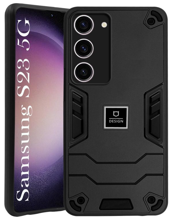 For Samsung Galaxy S23 5G Back Cover Case (Lightweight Hybrid Armor Shockproof Polycarbonate) Cheap