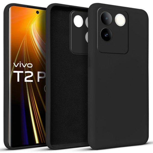 Premium Matte Silicone Back Cover for Vivo T2 Pro 5G For Discount