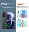 For OnePlus Nord 2T 5G Back Cover Case (Matte Finish Silicone with Inside Fiber Cloth) For Cheap