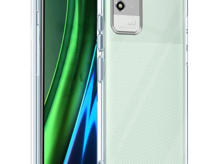 For Realme Narzo 50i  Back Cover Case (Silicone Crystal Clear | Pure Camera Protection | Soft and Flexible for Charger and Headphone sockets | Shockproof Bumpers) Cheap