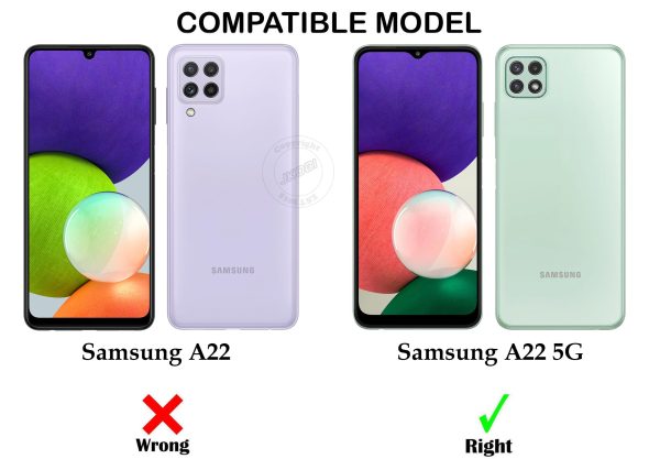 For Samsung Galaxy A22 5G Back Cover( Silicone Clear Shockproof Case with Camera Protection | Soft and Flexible | Transparent) Cheap