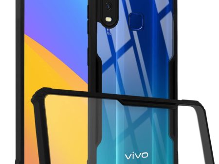 For Vivo Y12 | Y15 | Y17 Back Cover Case (Shockproof with Polycarbonate Clear Panel) Discount