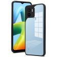 For Xiaomi Redmi A1 Plus | A2 Plus Back Cover Case (PC - Crystal Clear | Flexible Glass Back | Camera Protection | Airbag Shockproof Grip) Online Hot Sale