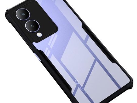 Premium Acrylic Transparent Back Cover for Vivo Y17s Discount