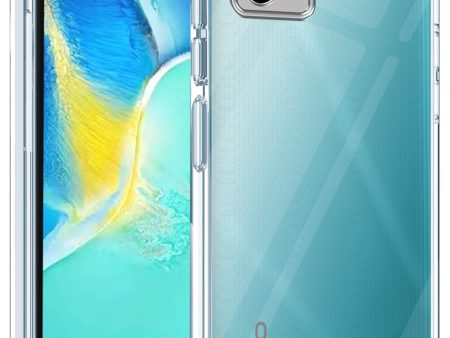 For Vivo Y15s (2021) | Y15A 2021 Back Cover Case (Silicone Crystal Clear | Pure Camera Protection | Soft and Flexible for Charger and Headphone sockets | Shockproof Bumpers) For Discount