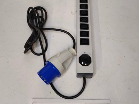 Rittal 7027818 MM3 UK IEC320 8 way Grey Power Strip with 4-pin 32A Plug Online Hot Sale