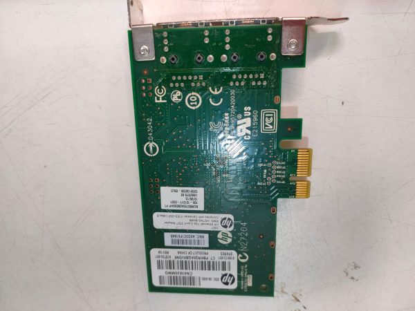 HP 616012-001 Dual Port 332T 1GB Ethernet PCI-E Network Adapter Card Low Profile Sale