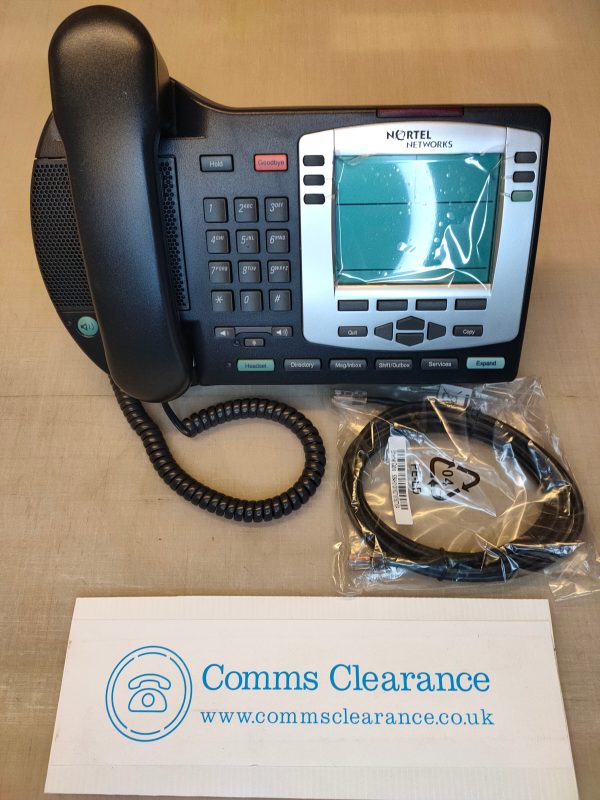 Nortel i2004 IP Phone Charcoal NTDU92BD70E6 (New) For Discount