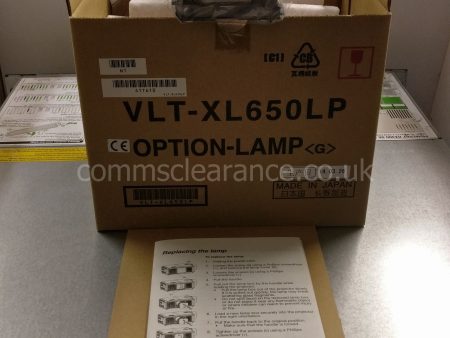 Mitsubishi VLT-XL650LP Projector Replacement Lamp (Sealed in box) Supply